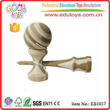 Hot Sale 17cm Standard Colorful Wooden Kendama Toy for wholesale